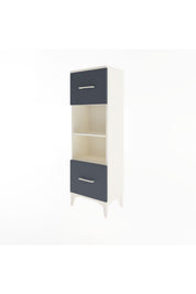 Arges Dolap 2 Raflı 2 Çekmeceli 44x30x134 - S16M006V2A