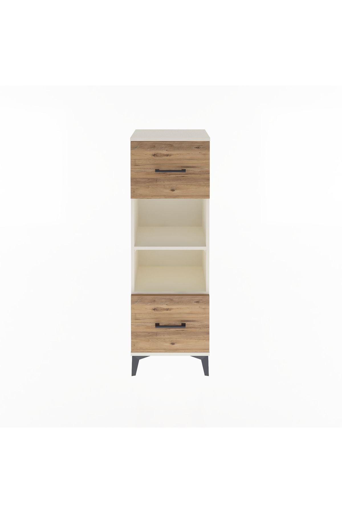 Arges Dolap 2 Raflı 2 Çekmeceli 44x30x134 - S16M006V3A