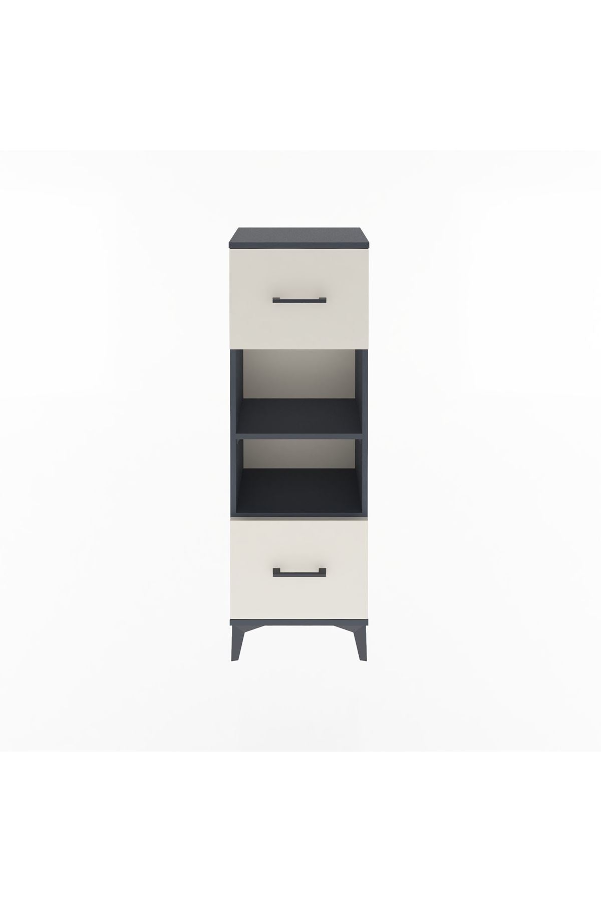 Arges Dolap 2 Raflı 2 Çekmeceli 44x30x134 - S16M006V4A