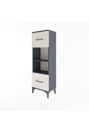 Arges Dolap 2 Raflı 2 Çekmeceli 44x30x134 - S16M006V4A