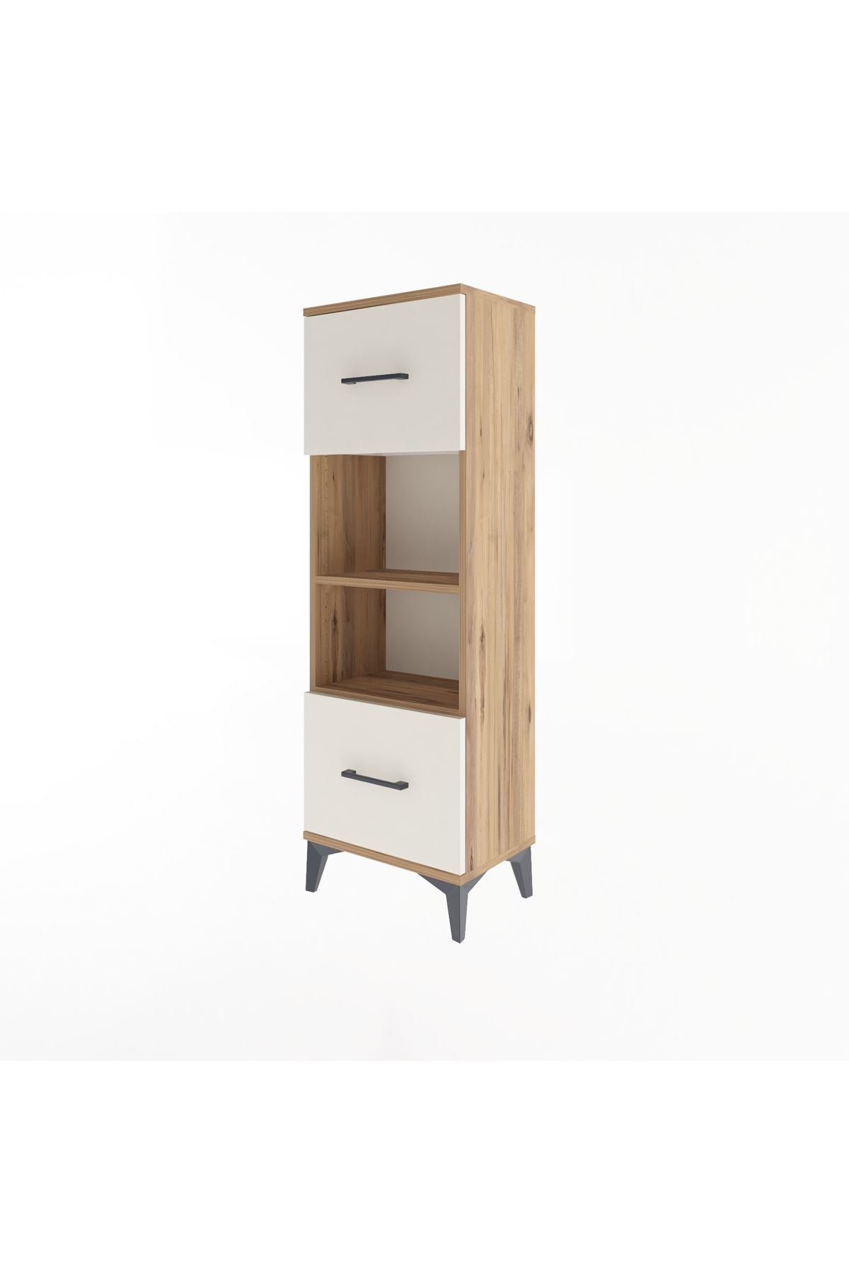 Arges Dolap 2 Raflı 2 Çekmeceli 44x30x134 - S16M006V7A