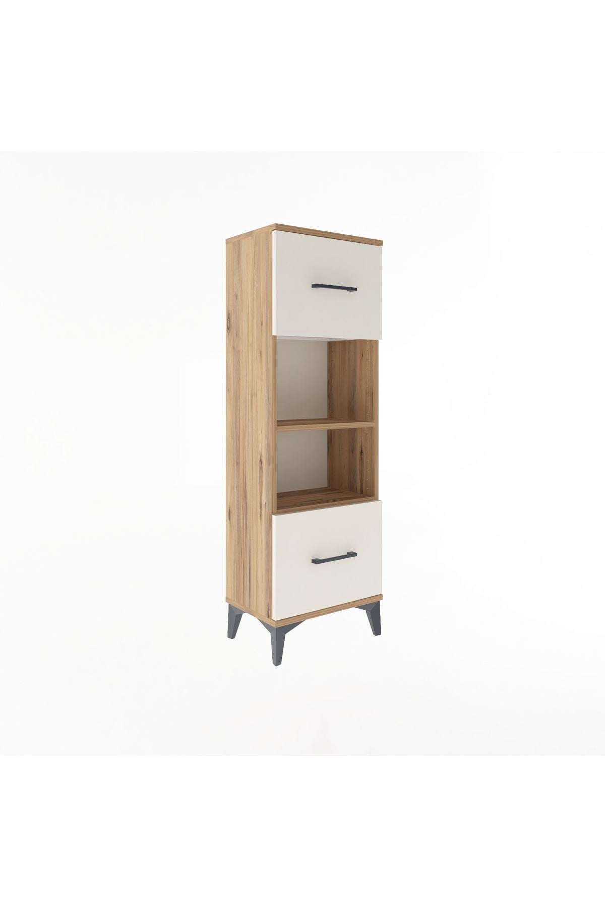 Arges Dolap 2 Raflı 2 Çekmeceli 44x30x134 - S16M006V7A