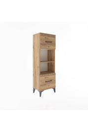 Arges Dolap 2 Raflı 2 Çekmeceli 44x30x134 - S16M006V9A