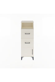 Arges Dolap Tek Raflı 2 Çekmeceli Tek Kapaklı 44x30x134 - S16M007V1A