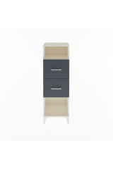 Arges Dolap Tek Raflı 2 Çekmeceli 44x30x134
