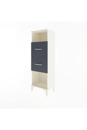 Arges Dolap Tek Raflı 2 Çekmeceli 44x30x134 - S16M008V2A