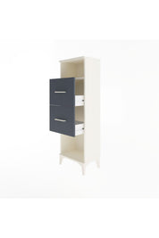 Arges Dolap Tek Raflı 2 Çekmeceli 44x30x134 - S16M008V2A