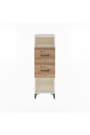 Arges Dolap Tek Raflı 2 Çekmeceli 44x30x134 - S16M008V3A