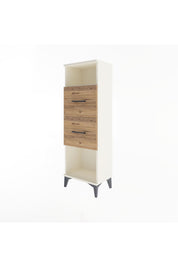 Arges Dolap Tek Raflı 2 Çekmeceli 44x30x134 - S16M008V3A