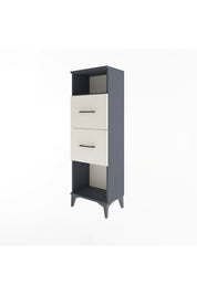 Arges Dolap Tek Raflı 2 Çekmeceli 44x30x134 - S16M008V4A