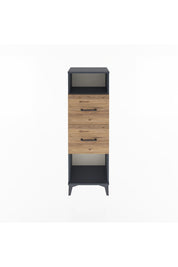 Arges Dolap Tek Raflı 2 Çekmeceli 44x30x134 - S16M008V6A