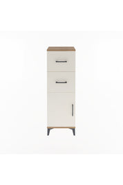 Arges Dolap Tek Raflı 2 Çekmeceli Tek Kapaklı 44x30x134 - S16M009V7A