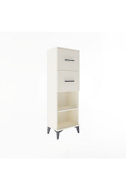 Arges Dolap Tek Raflı 2 Çekmeceli 44x30x134 - S16M010V1A