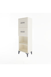 Arges Dolap Tek Raflı 2 Çekmeceli 44x30x134 - S16M010V1A