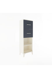 Arges Dolap Tek Raflı 2 Çekmeceli 44x30x134 - S16M010V2A