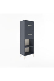 Arges Dolap Tek Raflı 2 Çekmeceli 44x30x134 - S16M010V5A