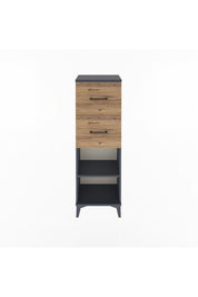 Arges Dolap Tek Raflı 2 Çekmeceli 44x30x134 - S16M010V6A