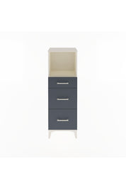 Arges Dolap Tek Raflı 3 Çekmeceli 44x30x134 - S16M012V2A