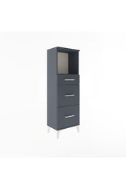 Arges Dolap Tek Raflı 3 Çekmeceli 44x30x134 - S16M012V5A