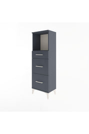 Arges Dolap Tek Raflı 3 Çekmeceli 44x30x134 - S16M012V5A
