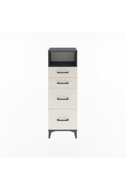 Arges Dolap Tek Raflı 4 Çekmeceli 44x30x134 - S16M013V4A