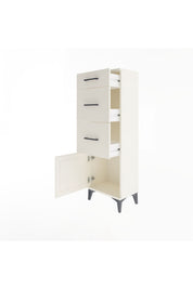 Arges Dolap 3 Çekmeceli Tek Kapaklı 44x30x134 - S16M015V1A