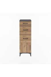 Arges Dolap 3 Çekmeceli Tek Kapaklı 44x30x134 - S16M015V6A