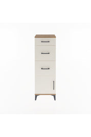 Arges Dolap 3 Çekmeceli Tek Kapaklı 44x30x134 - S16M015V7A