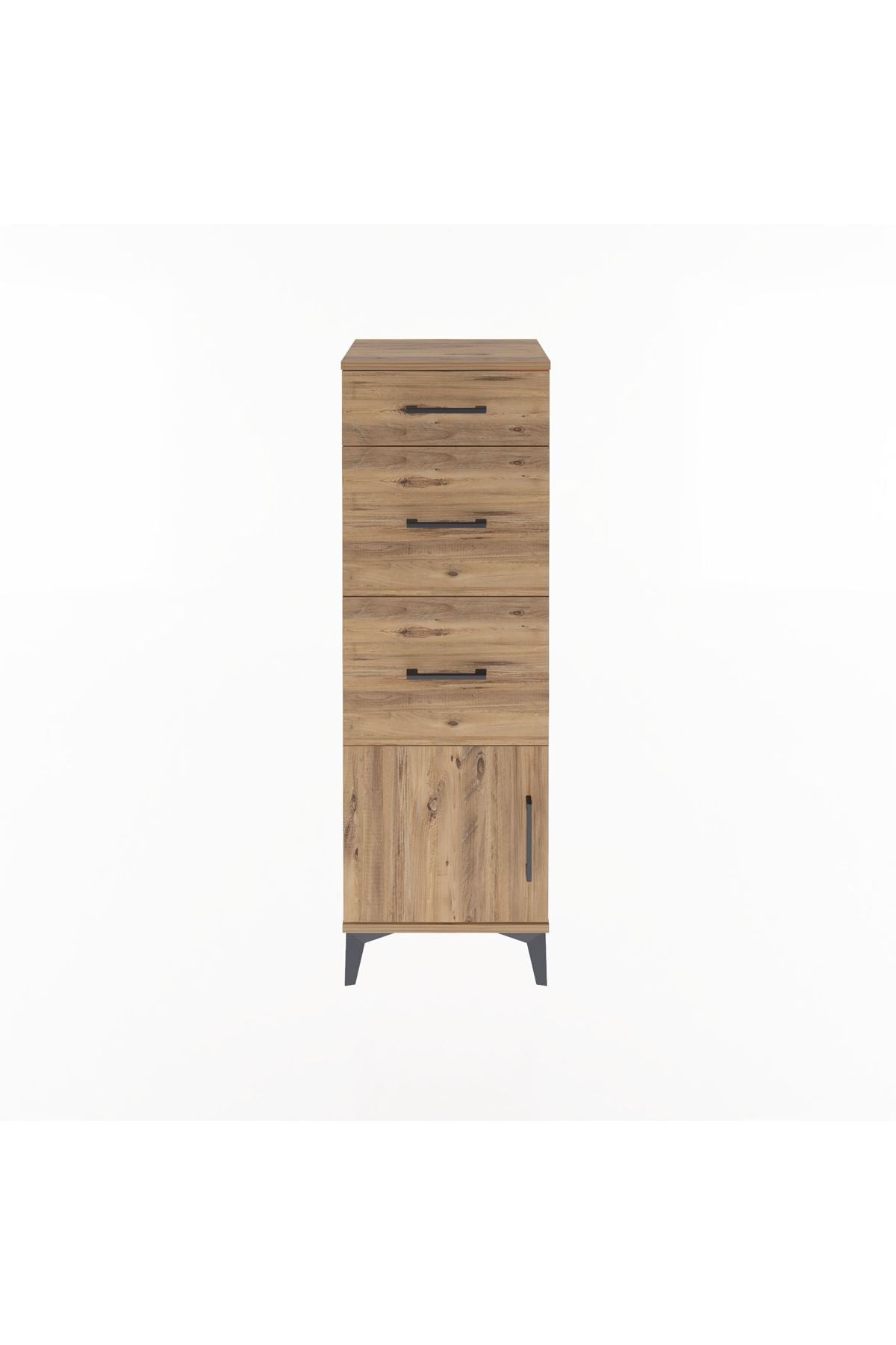 Arges Dolap 3 Çekmeceli Tek Kapaklı 44x30x134 - S16M015V9A