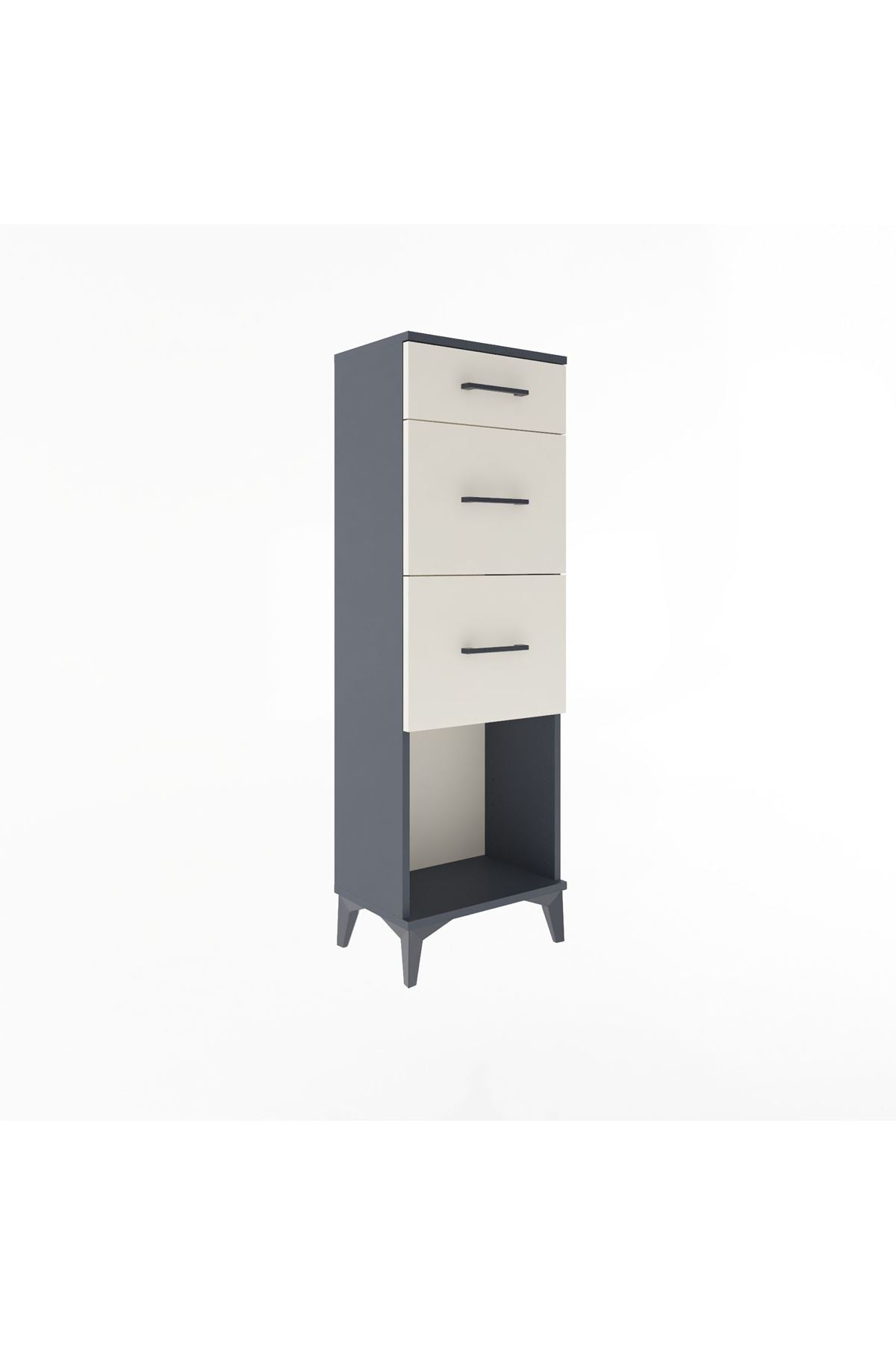Arges Dolap 3 Çekmeceli 44x30x134 - S16M016V4A