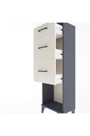 Arges Dolap 3 Çekmeceli 44x30x134 - S16M016V4A