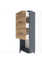 Arges Dolap 3 Çekmeceli 44x30x134 - S16M016V6A