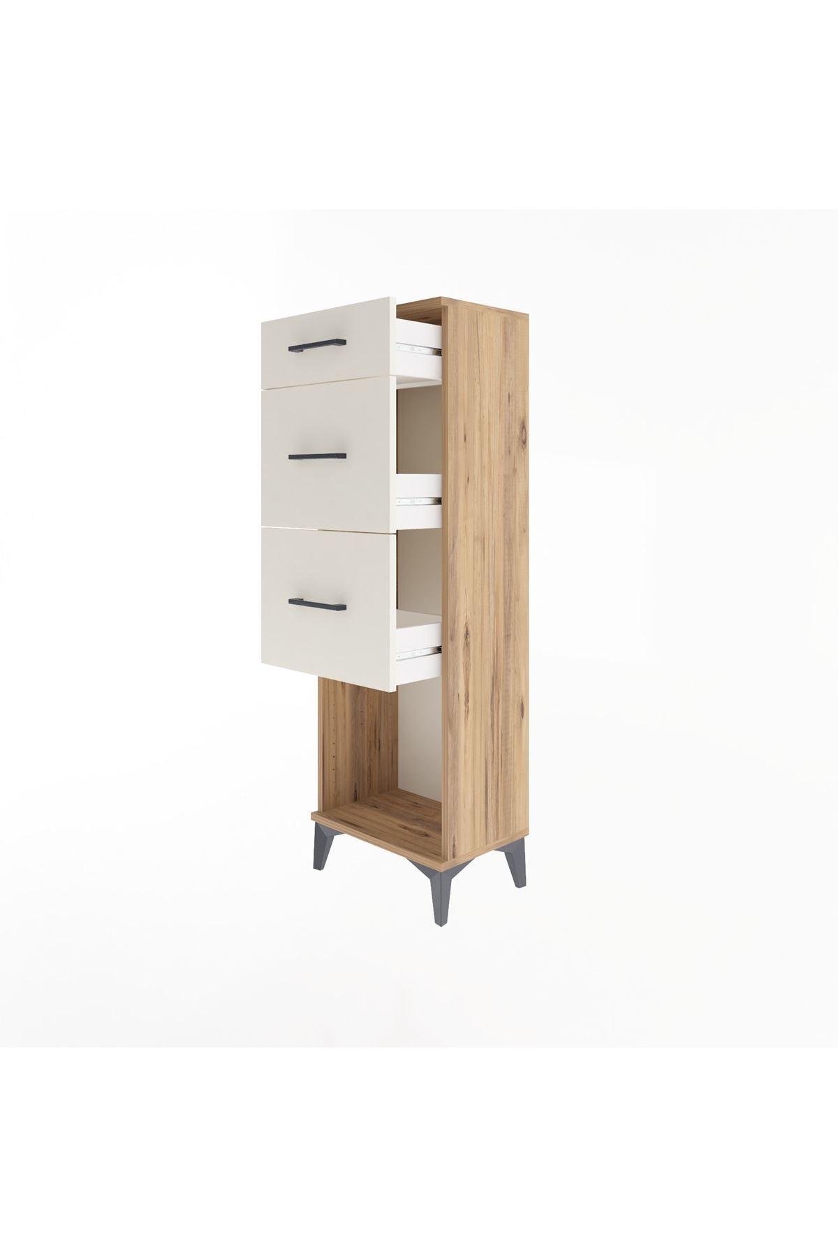 Arges Dolap 3 Çekmeceli 44x30x134 - S16M016V7A