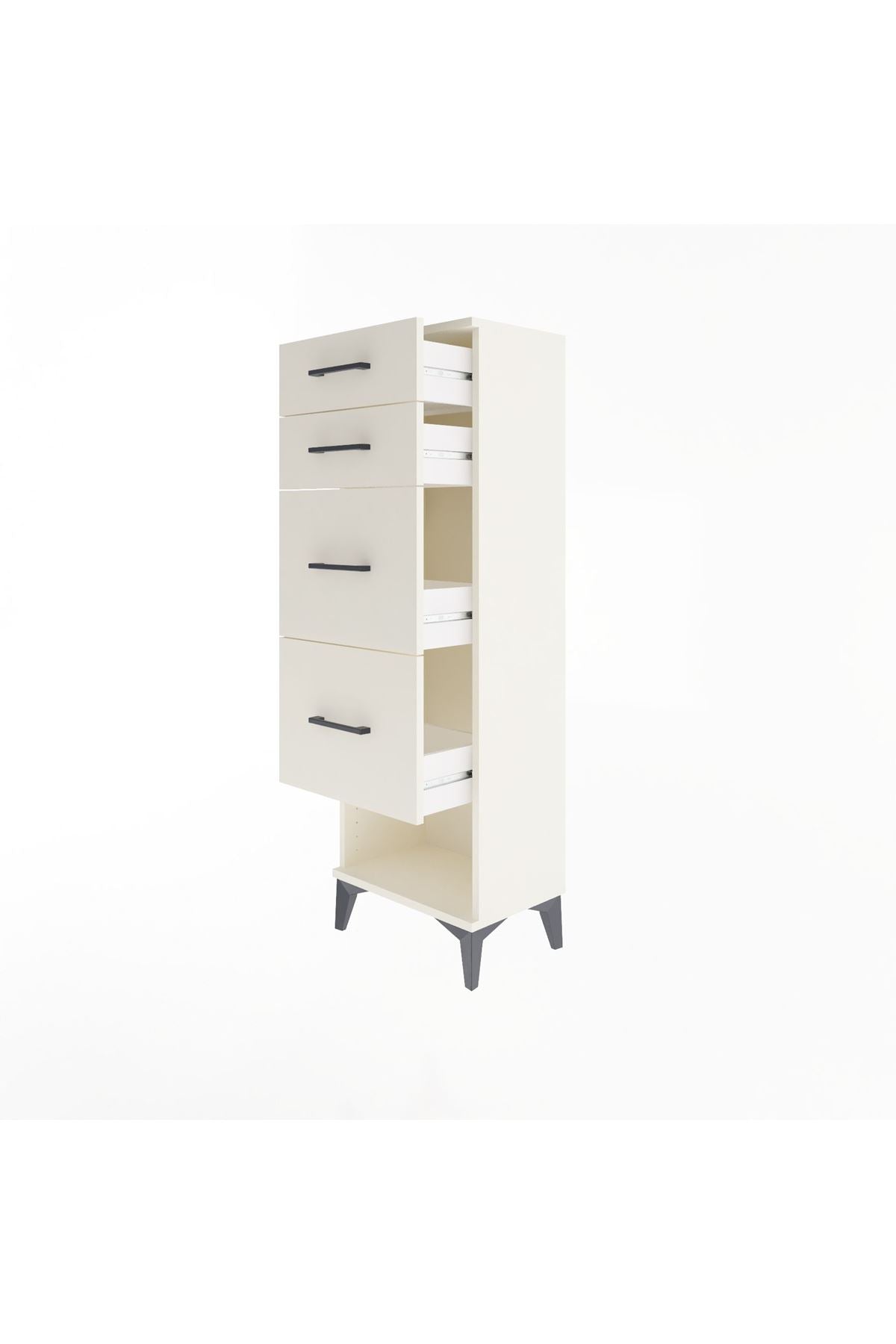 Arges Dolap 4 Çekmeceli 44x30x134 - S16M017V1A