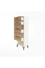 Arges Dolap 4 Çekmeceli 44x30x134 - S16M017V3A