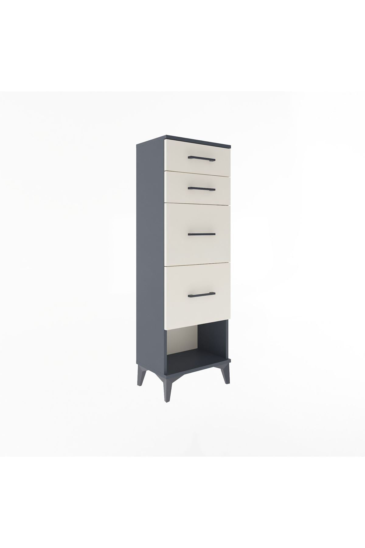 Arges Dolap 4 Çekmeceli 44x30x134 - S16M017V4A