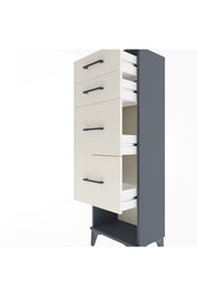 Arges Dolap 4 Çekmeceli 44x30x134 - S16M017V4A
