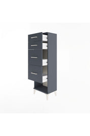 Arges Dolap 4 Çekmeceli 44x30x134 - S16M017V5A