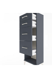 Arges Dolap 4 Çekmeceli 44x30x134 - S16M017V5A