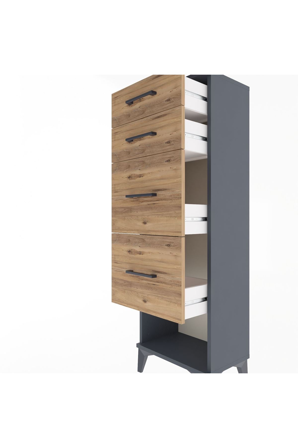 Arges Dolap 4 Çekmeceli 44x30x134 - S16M017V6A