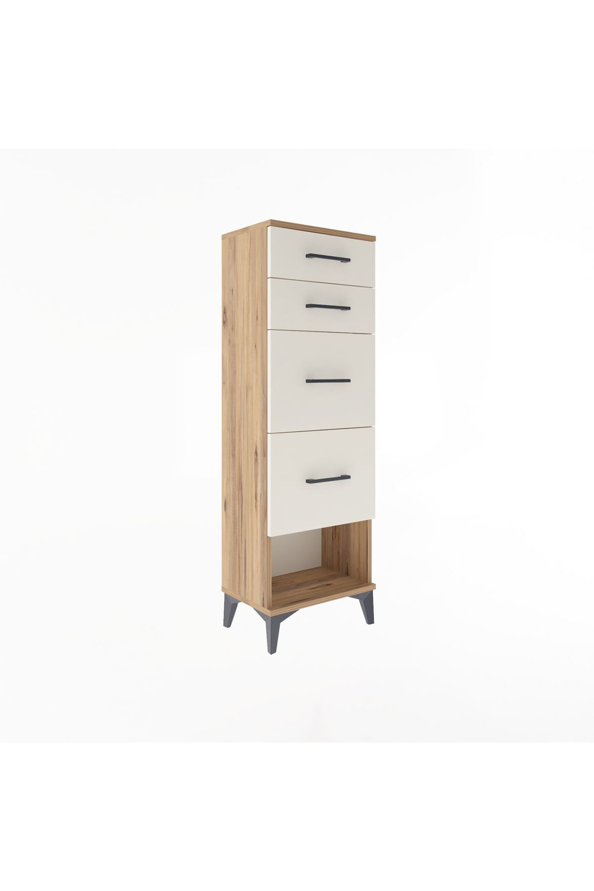 Arges Dolap 4 Çekmeceli 44x30x134 - S16M017V7A