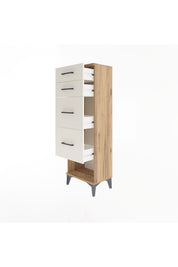 Arges Dolap 4 Çekmeceli 44x30x134 - S16M017V7A