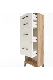 Arges Dolap 4 Çekmeceli 44x30x134 - S16M017V7A