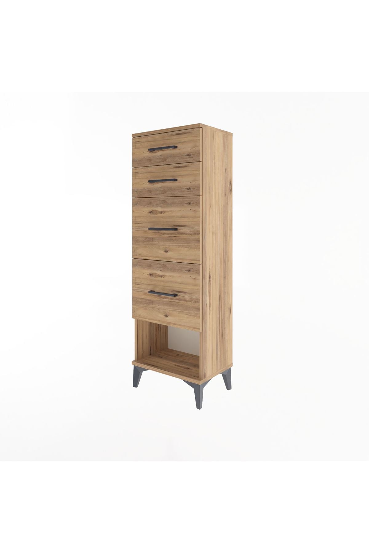 Arges Dolap 4 Çekmeceli 44x30x134 - S16M017V9A