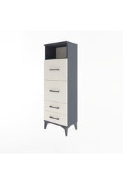 Arges Dolap Tek Raflı 4 Çekmeceli 44x30x134 - S16M020V4A
