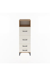 Arges Dolap Tek Raflı 4 Çekmeceli 44x30x134 - S16M020V7A