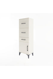 Arges Dolap 3 Çekmeceli Tek Kapaklı 44x30x134 - S16M021V1A