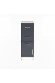 Arges Dolap 3 Çekmeceli Tek Kapaklı 44x30x134 - S16M021V2A