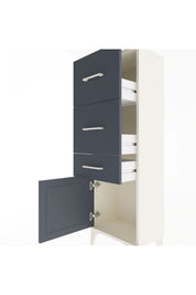 Arges Dolap 3 Çekmeceli Tek Kapaklı 44x30x134 - S16M021V2A