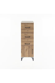 Arges Dolap 3 Çekmeceli Tek Kapaklı 44x30x134 - S16M021V3A